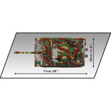 COBI Panzerkampfwagen VI Tiger Ausf. E Executive Edition, Konstruktionsspielzeug 