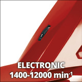 EINHELL Power X-Change Akku-Laubbläser GC-CL 18 Li E Kit, 18Volt rot/schwarz, Li-Ionen Akku 2,0Ah