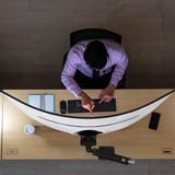 Ergotron HX Monitor Arm mit HD-Gelenk, Monitorhalterung schwarz, für ultrabreite Curved Monitore