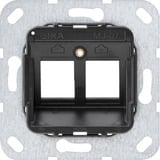 Gira Modular Jack 7 zweifach Unterputz Tragring Retail