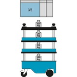 Hazet Werkzeugwagen Assistent 166C Ordnungssystem 3/3