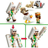 LEGO 21592 Minecraft Angriff des Hühnerreiters in der Wüste, Konstruktionsspielzeug 