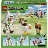 LEGO 21592 Minecraft Angriff des Hühnerreiters in der Wüste, Konstruktionsspielzeug 