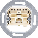 Merten Universal Anschluss Einheit Einsatz 8, Buchse weiß, Retail