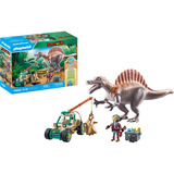 PLAYMOBIL 71820 Dinos Spinosaurus-Angriff auf Dino-Ausgrabung, Konstruktionsspielzeug 