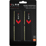 PNY DIMM 32 GB DDR5-6000 (2x 16 GB) Dual-Kit, Arbeitsspeicher schwarz, MD32GK2D5600030XR, XLR8 Gaming EPIC-X, INTEL XMP, AMD EXPO
