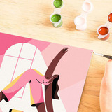 Ravensburger CreArt - Yoga Kunst, Malen 