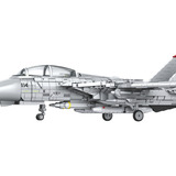 Revell Maverick's F-14A Tomcat "Top Gun" - Brick System, Konstruktionsspielzeug Maßstab: 1:32