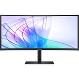 SAMSUNG ViewFinity S65VC S34C652VAU, LED-Monitor 86 cm (34 Zoll), schwarz, UWQHD, VA, Curved, AMD Free-Sync, HDMI, DP, USB-C, 100Hz Panel