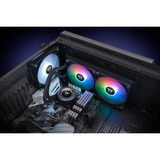 Thermaltake TH280 V2 ARGB Sync All-In-One Liquid Cooler, Wasserkühlung schwarz