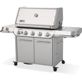 Weber Gasgrill Summit FS38 S, Edelstahl edelstahl, mit CRAFTED Basis-Rahmen und Sear Zone