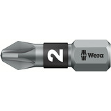 Wera Kraftform Kompakt 20 RA-R, Bit-Satz schwarz/grün, 6-teilig, 1/4", mit Ratschenfunktion und Rapidaptor Schnellwechselfutter