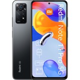 Xiaomi Redmi Note 11 Pro 5G 128GB, Handy Stealth Black, Android 11, Dual SIM, 6 GB DDR4X