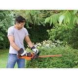 BLACK+DECKER Akku-Heckenschere GTC18504PC, 18 Volt orange/schwarz, Li-Ionen Akku 4,0 Ah