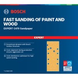 Bosch Professional Expert C470 Schleifblatt, Ø 115mm, K60 5 Stück, für Exzenterschleifer