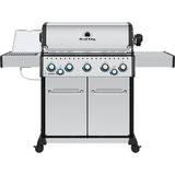 Broil King Gasgrill Baron S 590 IR edelstahl, mit Infrarot-Seitenbrenner und Heckbrenner