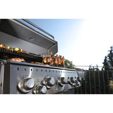 Broil King Gasgrill Baron S 590 IR edelstahl, mit Infrarot-Seitenbrenner und Heckbrenner