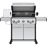 Broil King Gasgrill Baron S 590 IR edelstahl, mit Infrarot-Seitenbrenner und Heckbrenner