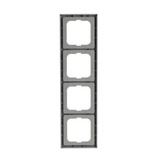 Busch-Jaeger Rahmen vierfach, future linear, Plattform 63, Unterputzmontage, Kunststoff, matt Retail