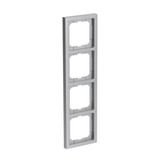 Busch-Jaeger Rahmen vierfach, future linear, Plattform 63, Unterputzmontage, Kunststoff, matt Retail