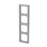 Busch-Jaeger Rahmen vierfach, future linear, Plattform 63, Unterputzmontage, Kunststoff, matt Retail