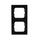 Busch-Jaeger Rahmen zwei-fach pur Edelstahl 1722-866K Edelstahl Anti Fingerprint matt edelstahl, Retail