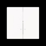 Busch-Jaeger Zentralscheibe 1785/11 K-44M, Abdeckung weiß, Retail