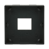 Busch-Jaeger Zentralscheibe Raumtemperaturregler, Rahmen schwarz (matt), Retail