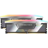 Corsair DIMM 48 GB DDR5-8000 (2x 24 GB) Dual-Kit, Arbeitsspeicher silber, CMHC48GX5M2X8000C38, Vengeance RGB, INTEL XMP