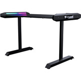 Cougar Gaming-Tisch MARS 150, ARGB schwarz, 153 x 77cm, mit USB- und Audio-Anschlüssen