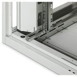 Digitus Netzwerkschrank Unique Serie - 800x800 mm (BxT), IT-Schrank hellgrau, 42 Höheneinheiten