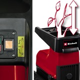 EINHELL Elektro-Leisehäcksler GC-RS 60 CB rot/schwarz, 2.300 Watt