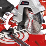 EINHELL Zug-Kapp-und Gehrungssäge TC-SM 254 rot/schwarz, 1.800 Watt