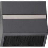 Gira Abdeckhaube steckbar mit Adapterrahmen für Geräte mit Abdeckung anthrazit, Retail