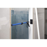 KWB Teleskop-Montagestütze kurz 50 - 115 cm  blau/schwarz, Einhand bis 30 kg