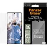 PanzerGlass Ceramic Displayschutz Ultra-Wide Fit, Schutzfolie transparent, Samsung Galaxy S25 Ultra, EasyAligner