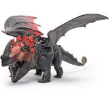 Spin Master Drachenzähmen leicht gemacht - Roter Tod-Drachenfigur & Mini Ohnezahn, Spielfigur 