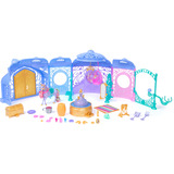 Spin Master Unicorn Academy -  Stall Spielset, Spielgebäude  inkl. Brunnen mit Licht- und Soundeffekten