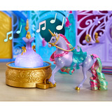 Spin Master Unicorn Academy -  Stall Spielset, Spielgebäude  inkl. Brunnen mit Licht- und Soundeffekten