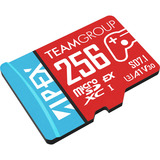 Team Group APEX SD7.1 256 GB SDXC, Speicherkarte rot/blau, MicroSD Express