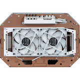 Thermaltake The Tower 600 , Tower-Gehäuse hellbraun, Tempered Glass x 3