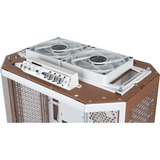 Thermaltake The Tower 600 , Tower-Gehäuse hellbraun, Tempered Glass x 3