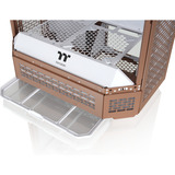 Thermaltake The Tower 600 , Tower-Gehäuse hellbraun, Tempered Glass x 3