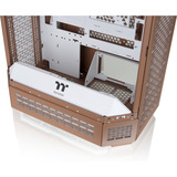 Thermaltake The Tower 600 , Tower-Gehäuse hellbraun, Tempered Glass x 3