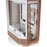 Thermaltake The Tower 600 , Tower-Gehäuse hellbraun, Tempered Glass x 3