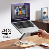 UGREEN LP592 Laptop-Ständer 360° silber, für Notebooks bis 43,9 cm (17,3")