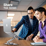 UGREEN LP592 Laptop-Ständer 360° silber, für Notebooks bis 43,9 cm (17,3")