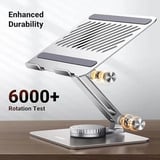 UGREEN LP592 Laptop-Ständer 360° silber, für Notebooks bis 43,9 cm (17,3")