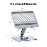 UGREEN LP592 Laptop-Ständer 360° silber, für Notebooks bis 43,9 cm (17,3")