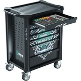 Wera Tool Rebel 9700 Werkstattwagen 1, mit Bestückung, Werkzeugwagen schwarz, inkl. 78 Werkzeuge